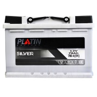 Автомобильный аккумулятор Platin LB3 78Ah Silver