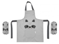 Șorț pentru creativitate Albero Mio Raccoon