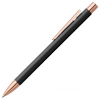 Шариковая ручка Faber-Castell Neo Slim Metal Black Matt/Rosegolden фото №1 — интернет-магазин Desire.md
