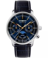 Ceas de mână Zeppelin LZ 14 Marine Moonphase 8635-3