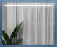 Oglindă baie Bayro Roma 1000x800 Led Touch (118952)