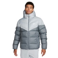 Мужская куртка Nike M Nk Sf Wr Pl-Fld Hd Jkt Light Smoke Grey/Sail, s.L