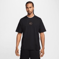 Мужская футболка Nike M Nsw Sw Air L Fit Top Black/Metallic Gold, s.L фото №1 — интернет-магазин Desire.md