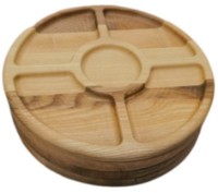 Менажница Luminessence 5 sections Cyrcle 4pcs