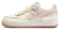 Ghete pentru dame Nike W Af1 Shadow Coconut Milk/Light Silver/Crimson Tint, s.38 imaginea #5 — magazin online Desire.md