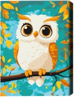 Tablou pe numere Brushme Bufniță (KBS0164FC)