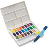 Художественные краски Faber-Castell Watercolours 24 Colours фото №2 — интернет-магазин Desire.md