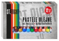 Creioane colorate St.Right (52874) 12pcs