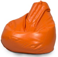 Fotoliu puf Because Original Bean Bag Orange
