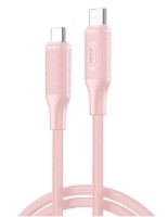 Cablu USB XO Type-C to Type-C NB-Q265B Pink