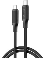 Cablu USB XO Type-C to Type-C NB-Q265B Black imaginea #1 — magazin online Desire.md