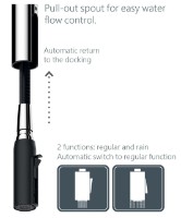 Смеситель для кухни Rubineta Bona-33 PO DG (BO330DG8) фото №2 — интернет-магазин Desire.md