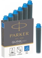 Картридж с чернилами Parker Quink Mini Cartridges Blue (1950409)