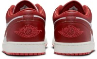 Кеды мужские Nike Air Jordan 1 Low Se White/Dune Red/Lobster/Sail/Vachetta Tan, s.46 фото №5 — интернет-магазин Desire.md