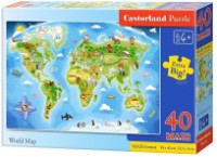 Пазл Castorland 40 Maxi World Map (B-040117)