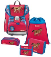 Rucsac școlar Step by Step Horse Family Touch Set (129838)