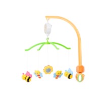 Игрушка для колясок и кроваток Chipolino Bees (MILN01404BE)