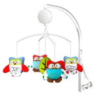Игрушка для колясок и кроваток Chipolino Owls (MILC01401OW)