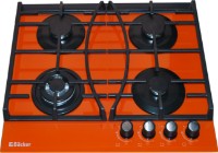 Plită incorporabilă cu gaz Backer HC-435W Orange