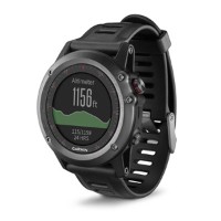 Smartwatch Garmin fēnix 3 HR Silver Edition with Black Silicone Band (010-01338-77)