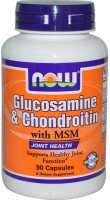 Витамины NOW Glucosamine & Chondroitin with MSM 90cap