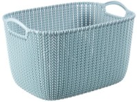 Coș depozitare Curver Knit L 19L Blue (226380)