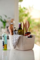 Coș depozitare Curver Knit S 8L Cream (226391) imaginea #2 — magazin online Desire.md