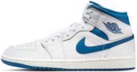 Ботинки мужские Nike Air Jordan 1 Mid Se White/Industrial Blue/Sail, s.42 фото №2 — интернет-магазин Desire.md