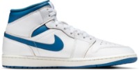 Ботинки мужские Nike Air Jordan 1 Mid Se White/Industrial Blue/Sail, s.42 фото №3 — интернет-магазин Desire.md