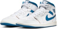 Ботинки мужские Nike Air Jordan 1 Mid Se White/Industrial Blue/Sail, s.45.5