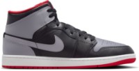 Ботинки мужские Nike Air Jordan 1 Mid Black/Cement Grey/Fire Red/White, s.42 фото №3 — интернет-магазин Desire.md