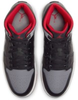 Ботинки мужские Nike Air Jordan 1 Mid Black/Cement Grey/Fire Red/White, s.42 фото №4 — интернет-магазин Desire.md
