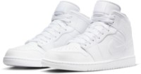 Ботинки мужские Nike Air Jordan 1 Mid Triple White, s.45.5 фото №1 — интернет-магазин Desire.md