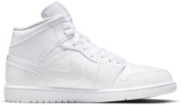Ботинки мужские Nike Air Jordan 1 Mid Triple White, s.45.5 фото №3 — интернет-магазин Desire.md