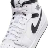 Ботинки мужские Nike Air Jordan 1 Mid White/Black, s.42.5 фото №7 — интернет-магазин Desire.md
