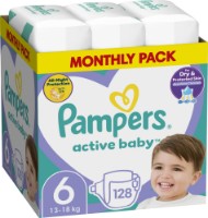Scutece Pampers Active Baby Extra Large 6/128pcs
