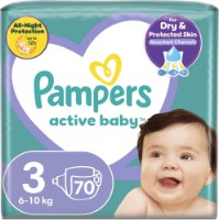 Scutece Pampers Active Baby Jumbo Midi 3/70pcs