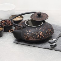 Заварочный чайник Konighoffer Hanako Slon 1.1L Black фото №6 — интернет-магазин Desire.md