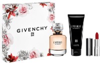 Парфюмерный набор для неё Givenchy L'Interdit EDP 50ml + Body Lotion 75ml + Mini Le Rouge 333