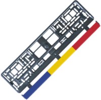 Suport pentru numere auto Automotiv TIP 1 Standard 2pcs Steag v.4