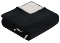 Pătura IBENA Jacquard Decke Nanaimo 150х200cm Black/White