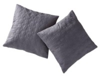 Fața de pernă IBENA Nancy Dounle Pack 50x50cm Dark Grey