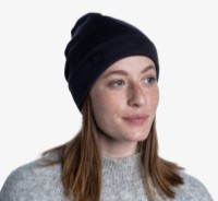 Шапка Buff Merino Heavyweight Solid Black фото №2 — интернет-магазин Desire.md