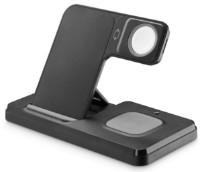 Зарядное устройство CellularLine Triple Station 3 in 1 15W Black