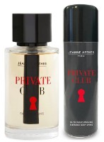 Парфюмерный набор для него Jeanne Arthes Private Club EDT 100ml + Deo Spray 200ml