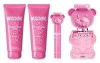 Парфюмерный набор для неё Moschino Toy 2 Bubble Gum EDT 100ml + EDT 10ml + Shower Gel 100ml + Body Lotion 100ml