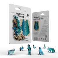 Пазл Piecezz Puzzle 40pcs Wolf фото №5 — интернет-магазин Desire.md
