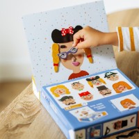 Joc educativ Dodo Magnetic Faces Humans 200208 imaginea #4 — magazin online Desire.md