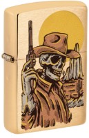 Зажигалка Zippo 48519 204B Wild West Skeleton Design