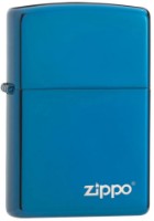 Зажигалка Zippo 20446ZL Classic High Polish Blue Zippo Logo